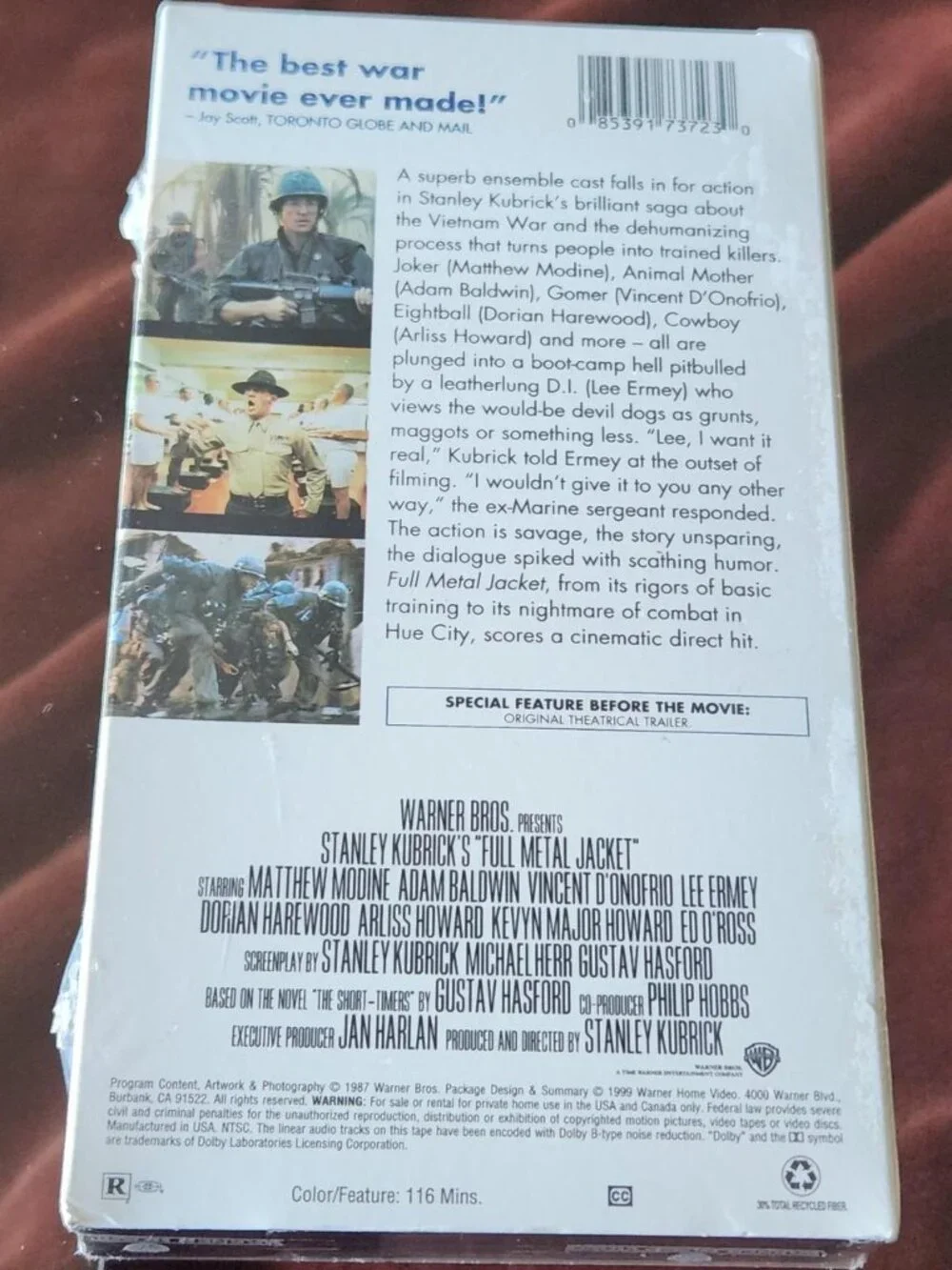Full Metal Jacket - Factory Sealed - VHS